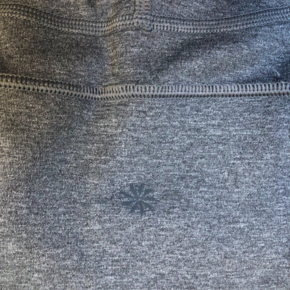 ATHLETA Gray Leggings Pull On Pants Women Ankle S Gym Yoga Training Stretch - Picture 7 of 8